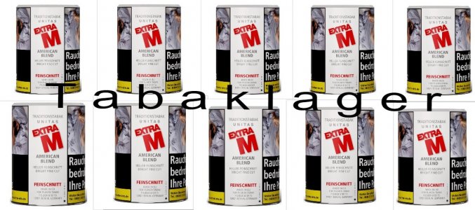 Zigarettentabak 10 Dosen Extra M a 75g