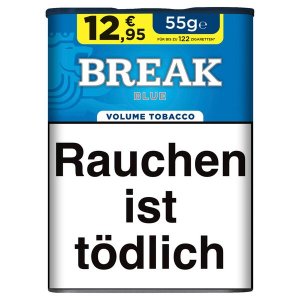 Zigarettentabak Break blau Volumentabak 55g