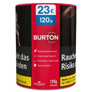 Zigarettentabak 120g Dose Burton Original