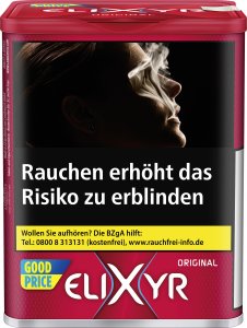 Zigarettentabak 102g Dose Elixyr rot Zigarettentabak 102g Dose Elixyr rot
