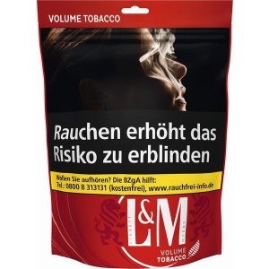 Zigarettentabak L&M Volumen Tabak 90g