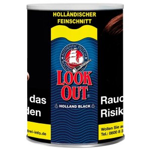Zigarettentabak Look Out black Tabak 150g