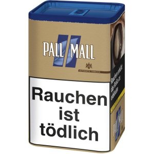 Zigarettentabak Pall Mall blau Tabak 71g ohne Zus�tze
