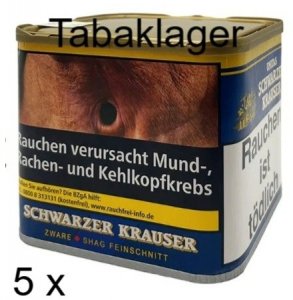 Zigarettentabak 85g Dose Unitas Schwarzer Krauser