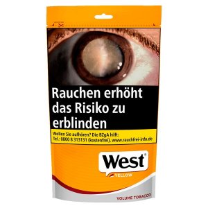 Zigarettentabak West Yellow 90g ( 100g = 27,67� ) Fair