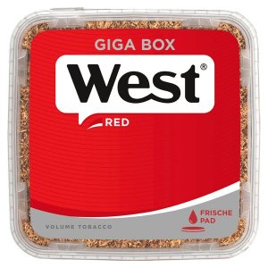 Zigarettentabak West rot Tabak 160g ( 100g = 31,22€ ) GIGA BOX Zigarettentabak West rot Tabak 160g ( 100g = 31,22€ ) GIGA BOX